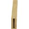 Ekena Millwork 3-inch W x 14-inch D x 18-inch H Balboa Rough Cedar Woodgrain TimberThane Knee Brace, Primed BRCUR03X14X18BOARCPR - alternate 3